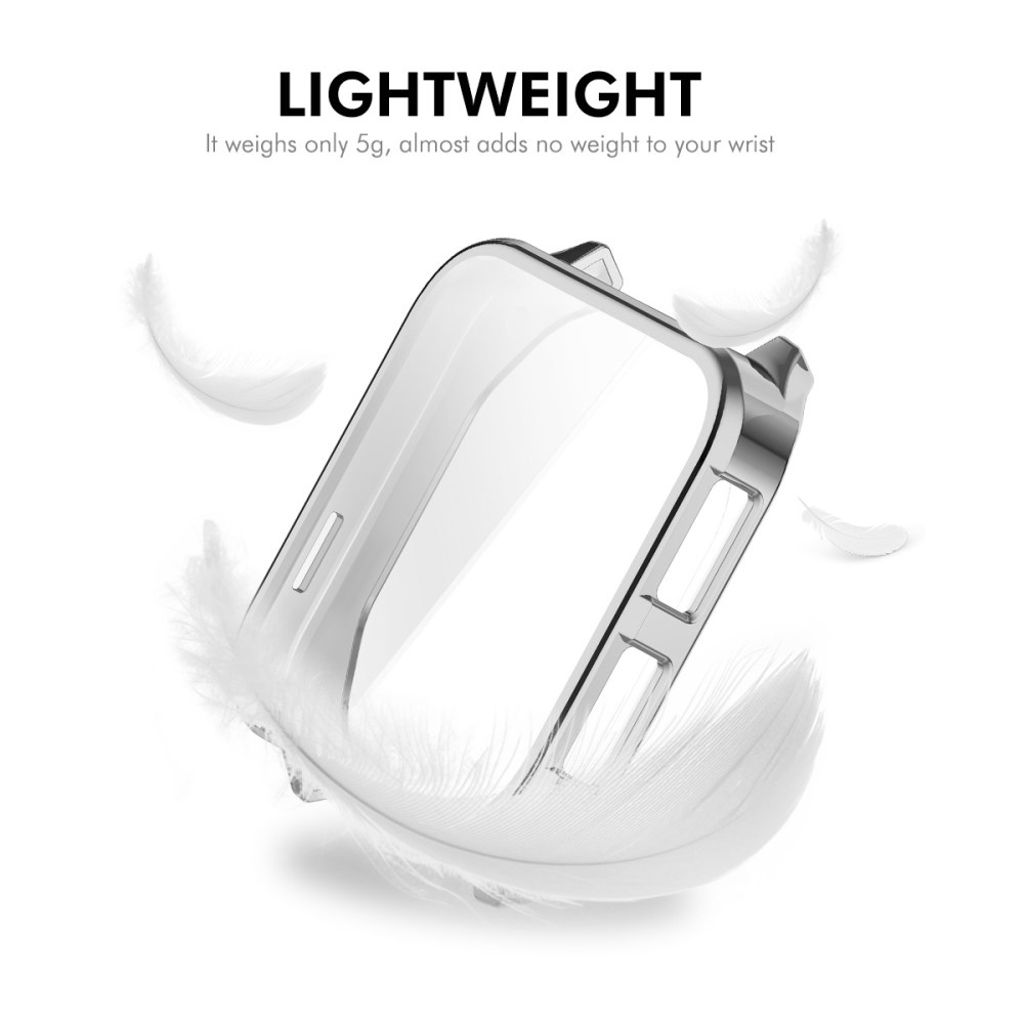 Garmin Venu X1 TPU-etui med skærmbeskytter – sølv