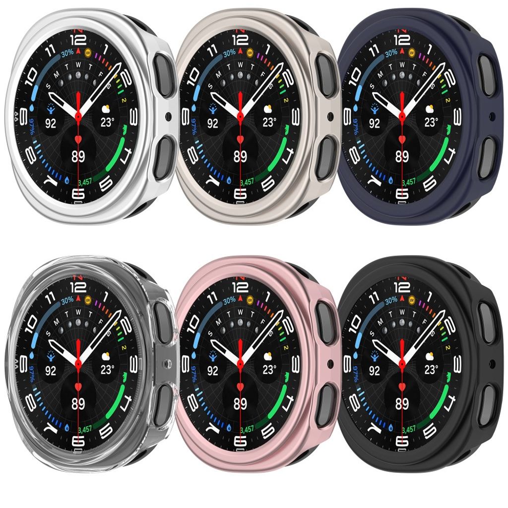 Samsung Galaxy Watch9 44mm Rammedeksel - Gjennomsiktig