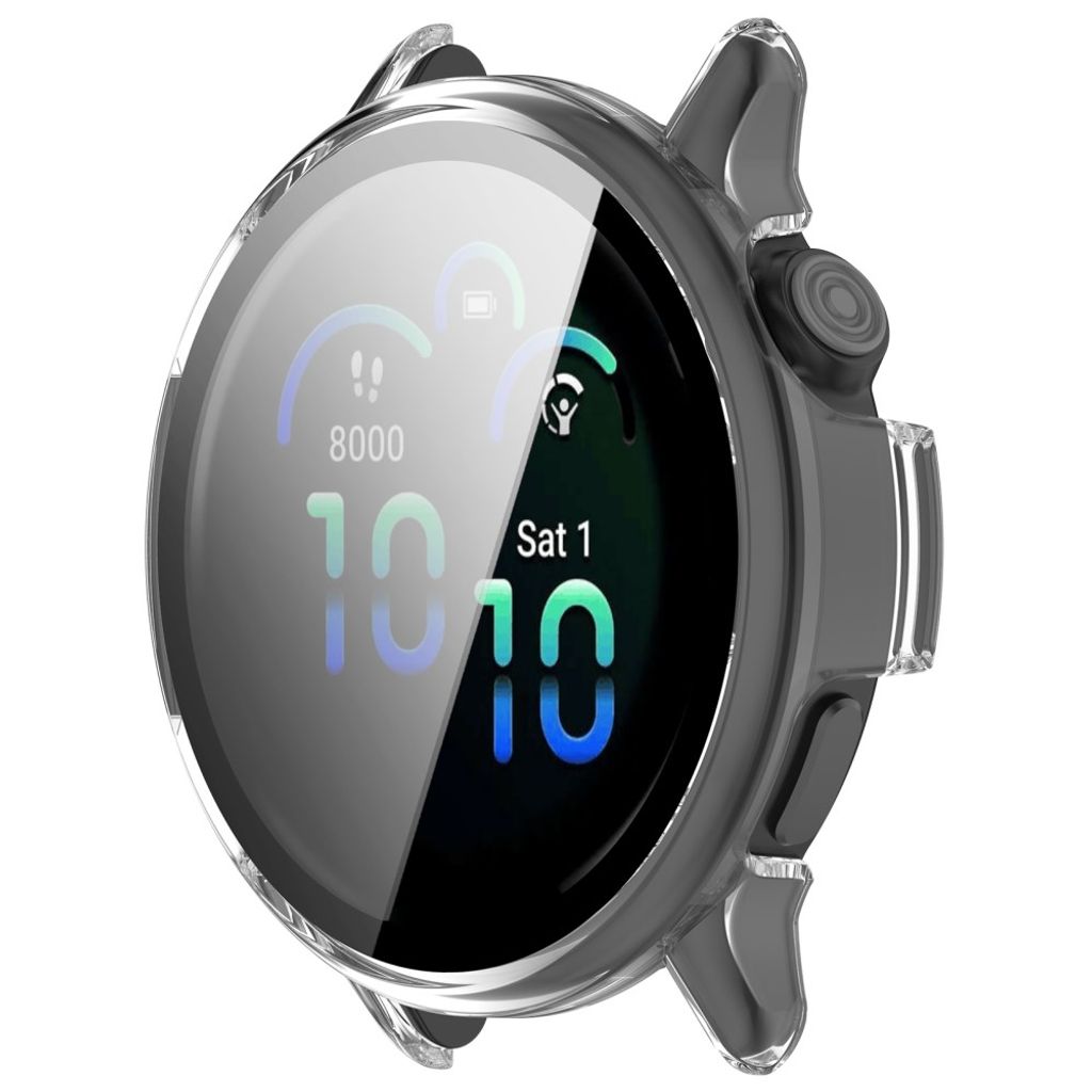 Garmin Vivoactive 6-deksel med skjermbeskytter – gjennomsiktig