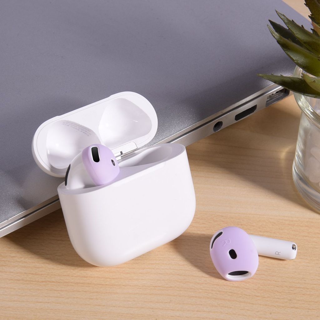 AirPods 4 Silikone Cover til Hovedtelefoner - Gennemsigtig