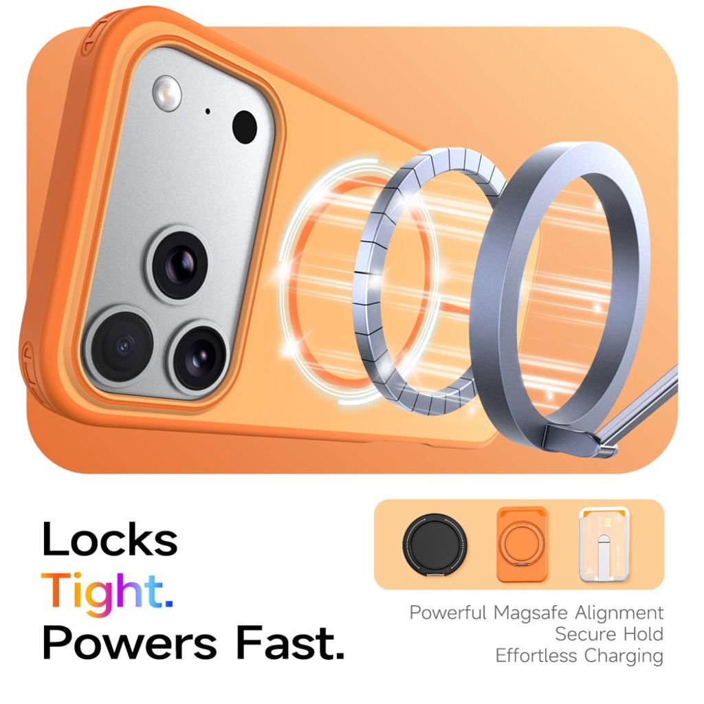 iPhone 18 Pro Max/17 Pro Max MagSafe Skal - Orange