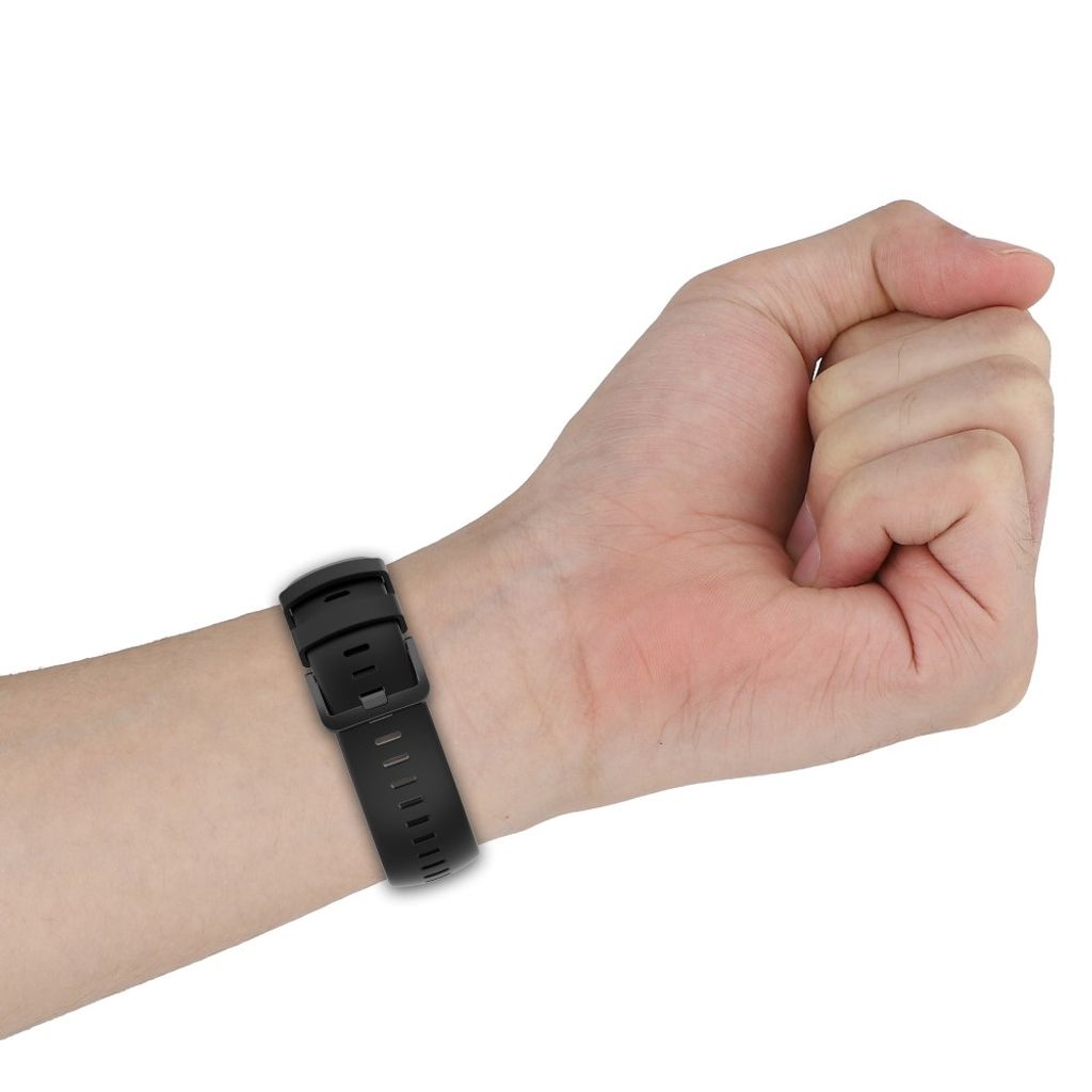 Polar Vantage V2 -silikoniranneke kellolle – musta