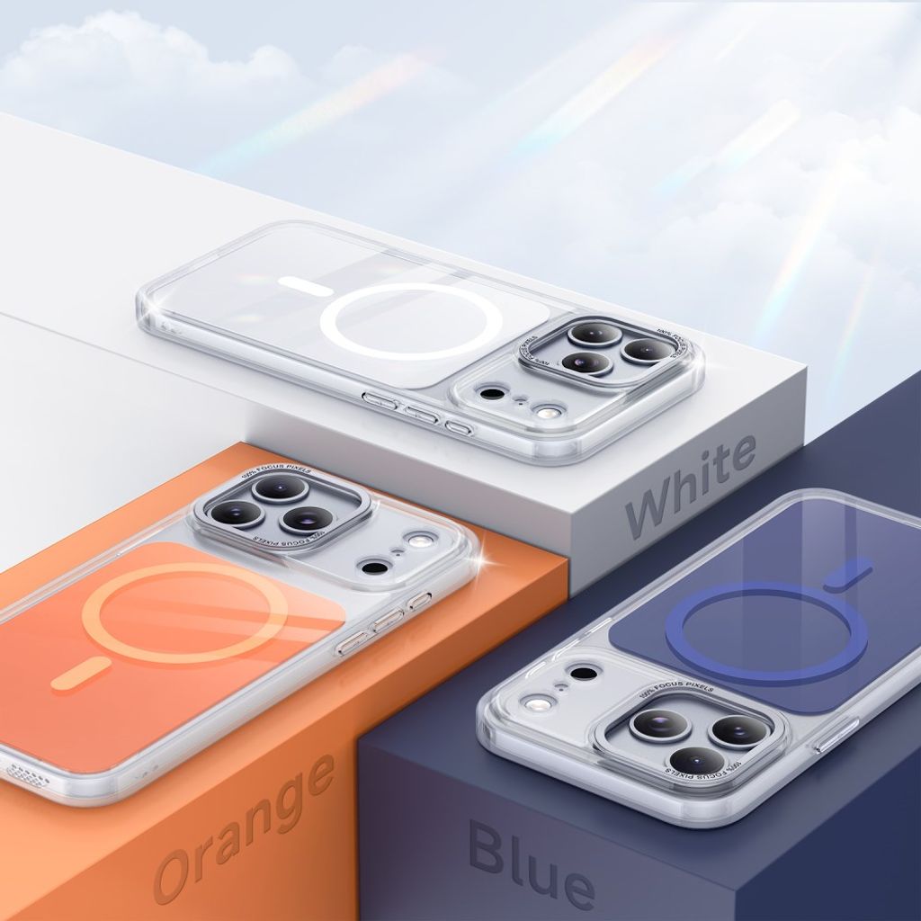 iPhone 18 Pro/17 Pro Deksel MagSafe-kompatibel TPU Akryl - Blå