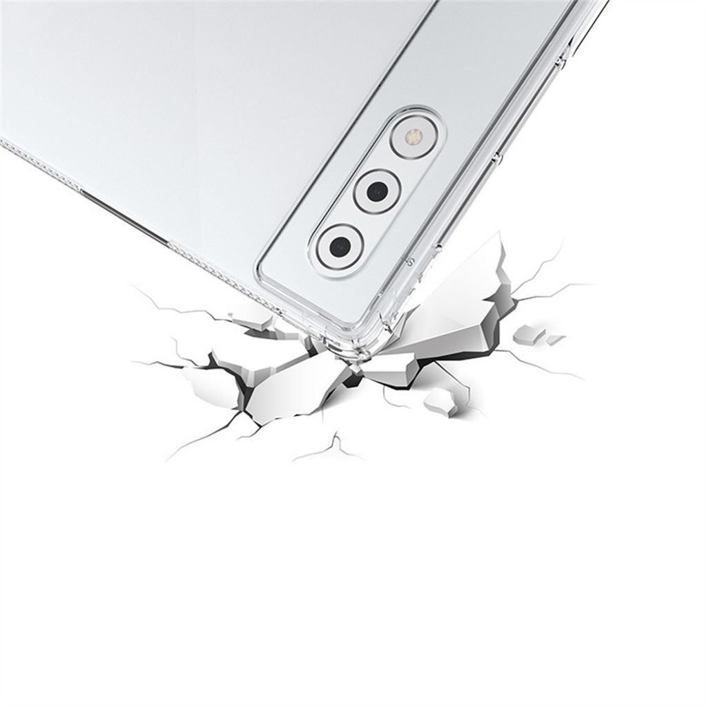 Lenovo Yoga Tab Plus Deksel Støtsikre Hjørner TPU - Gjennomsiktig