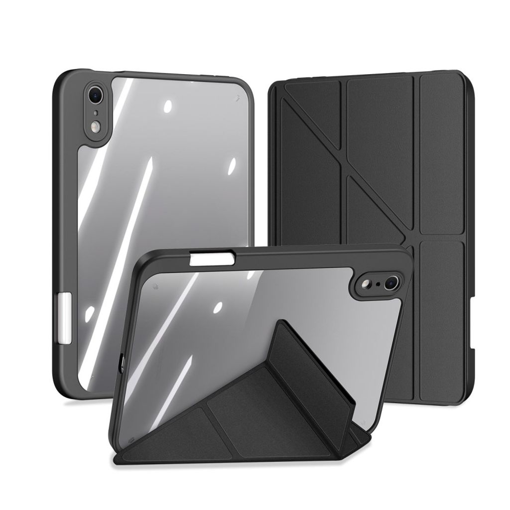 DUX DUCIS iPad Mini (2026) Origami-kotelo - Musta