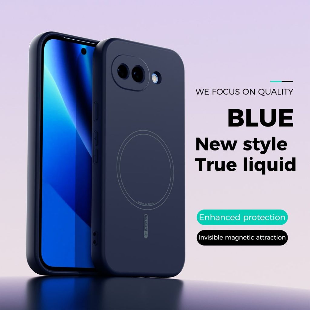 ABEEL Google Pixel 10a MagSafe-kompatibelt Skal - Mörkblå