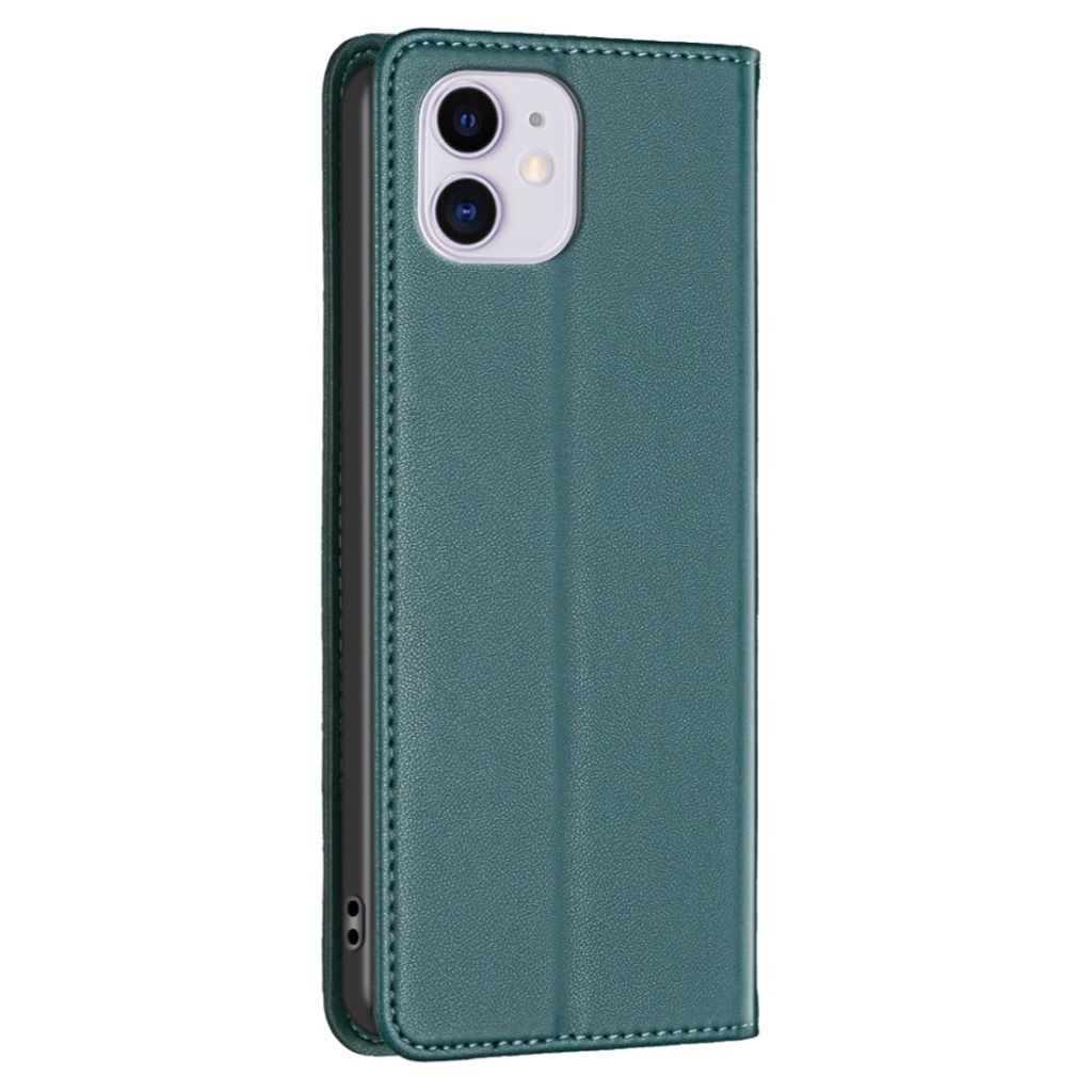 BINFEN COLOR iPhone 11 Kotelo Jalusta - Vihreä
