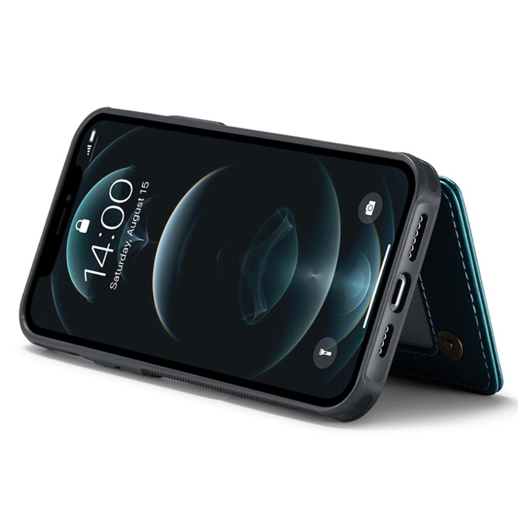 CASEME iPhone 12 Pro Max Skal med Plånbok - Grön