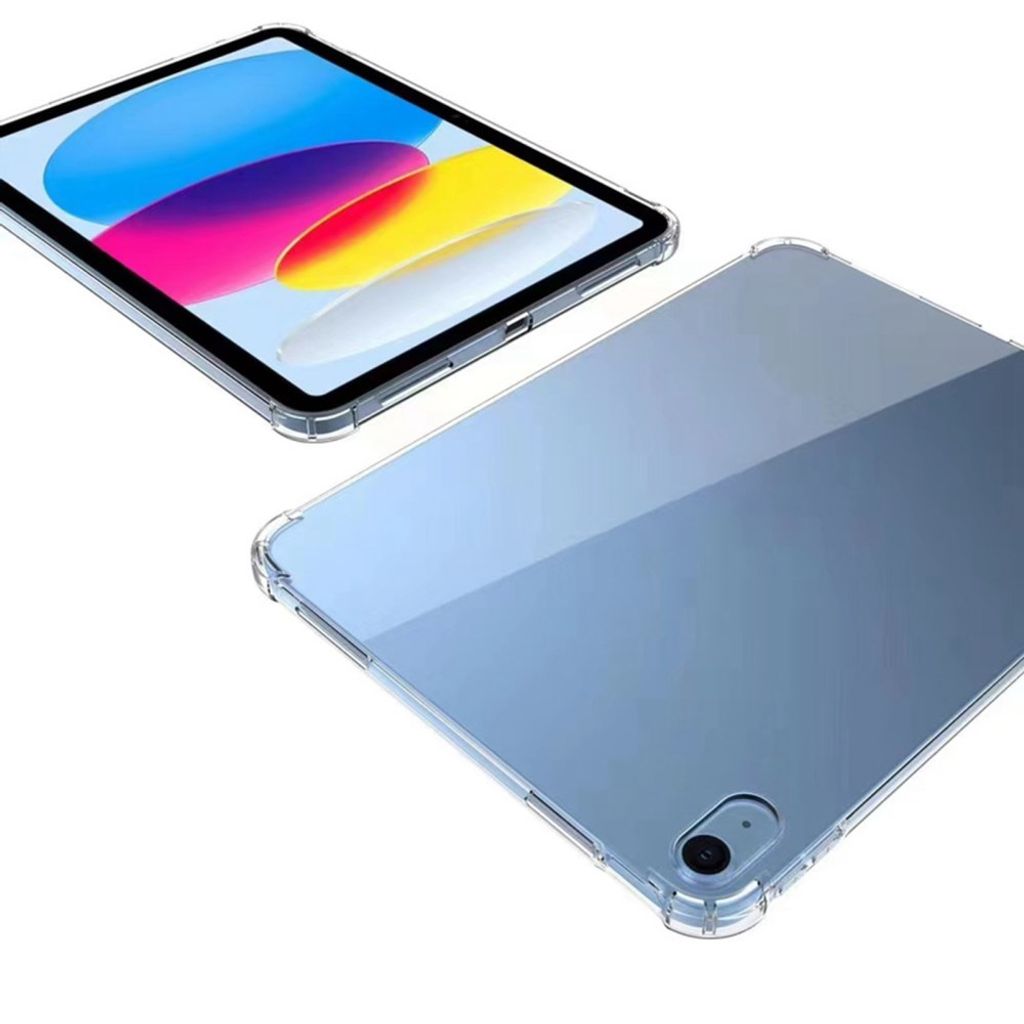 iPad A16 11" 2025/10.9" 2024 Blødt stødsikkert TPU-cover - Gennemsigtig