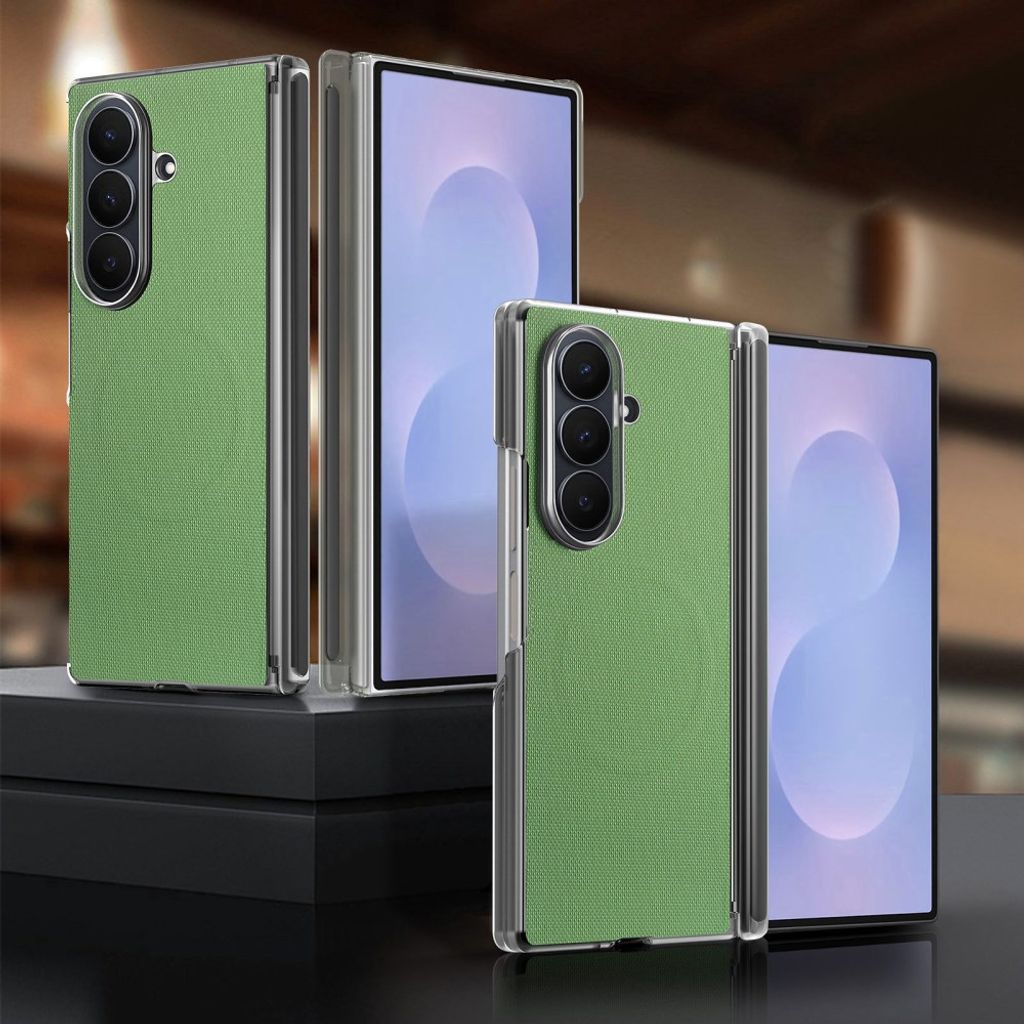 Samsung Galaxy Z Fold8 Ultra MagSafe Kuori PU-nahkaa - Vihreä