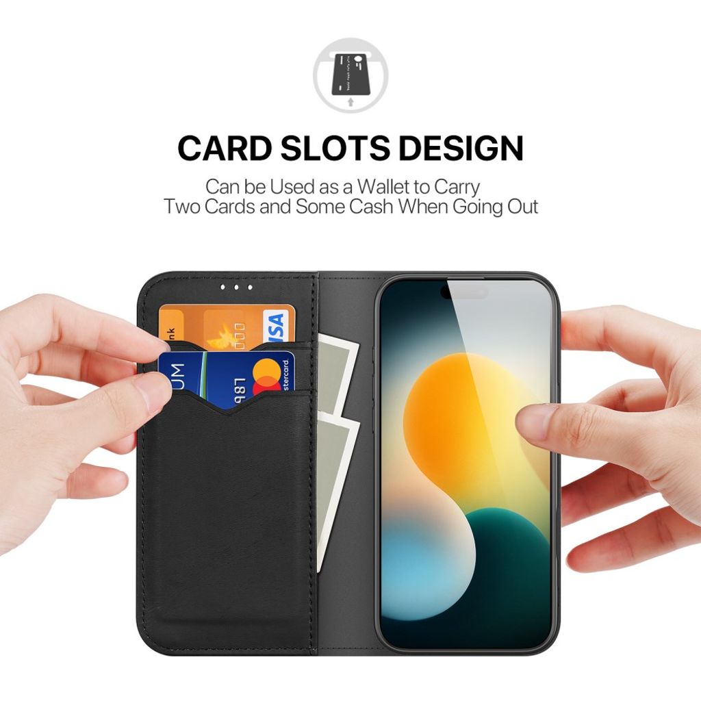 DUX DUCIS iPhone 17 RFID-estävä Kotelo - musta