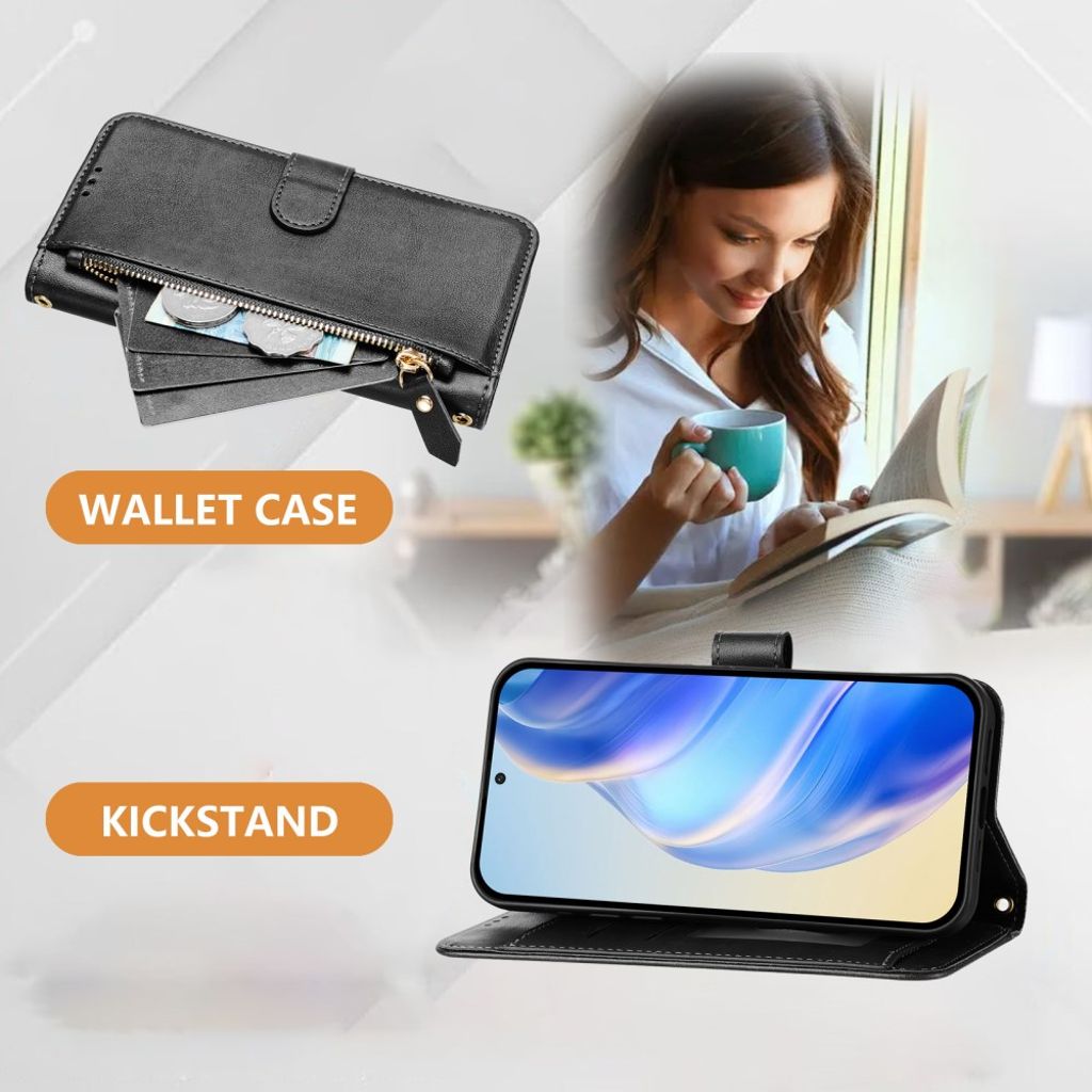Xiaomi 15T Kotelo Korttipaikka - Musta