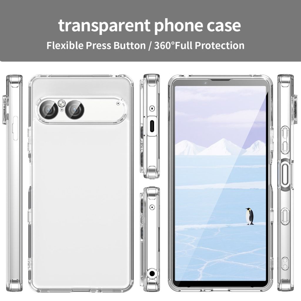 Sony Xperia 10 VII Skal i akryl - Transparent