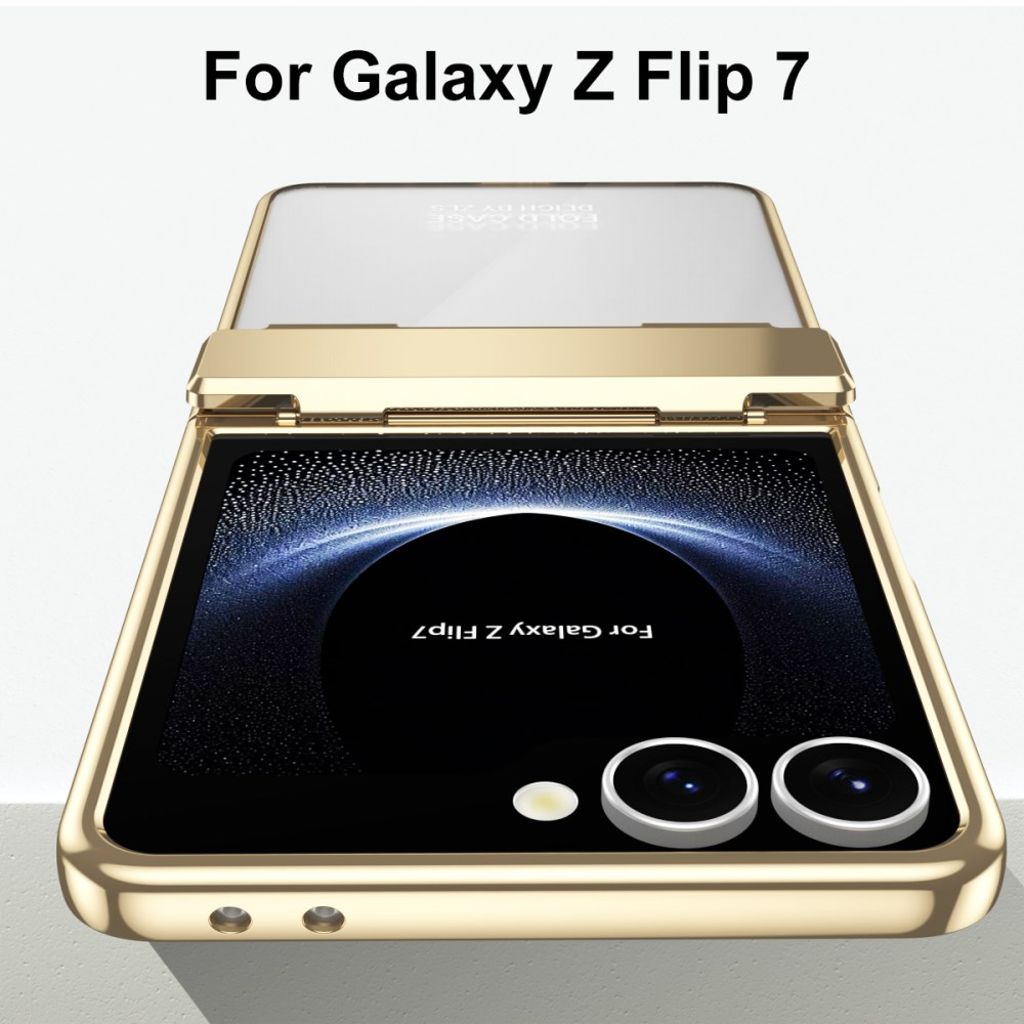 Samsung Galaxy Z Flip7 5G Cover med Skærmbeskytter - Lilla