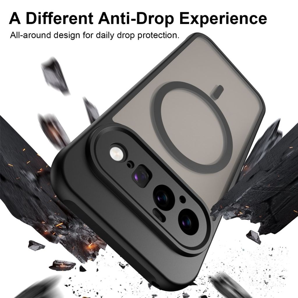 Google Pixel 11 Pro XL MagSafe Deksel - Svart