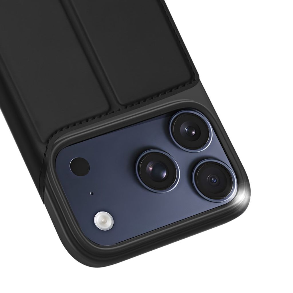 Dux Ducis iPhone 18 Pro Max / 17 Pro Max Fodral med Korthållare - Svart