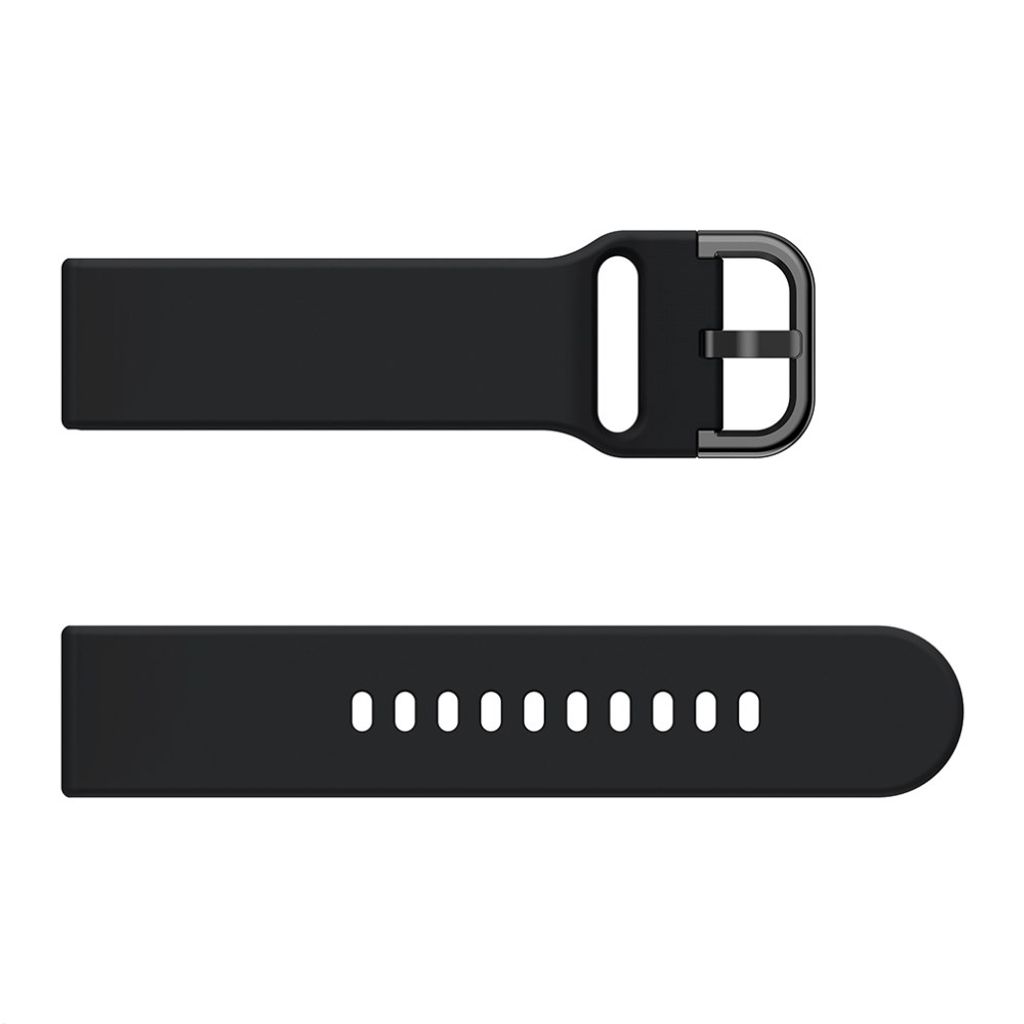 Garmin Vivomove/Forerunner 245/645 etc. Klockarmband Silikon – Svart