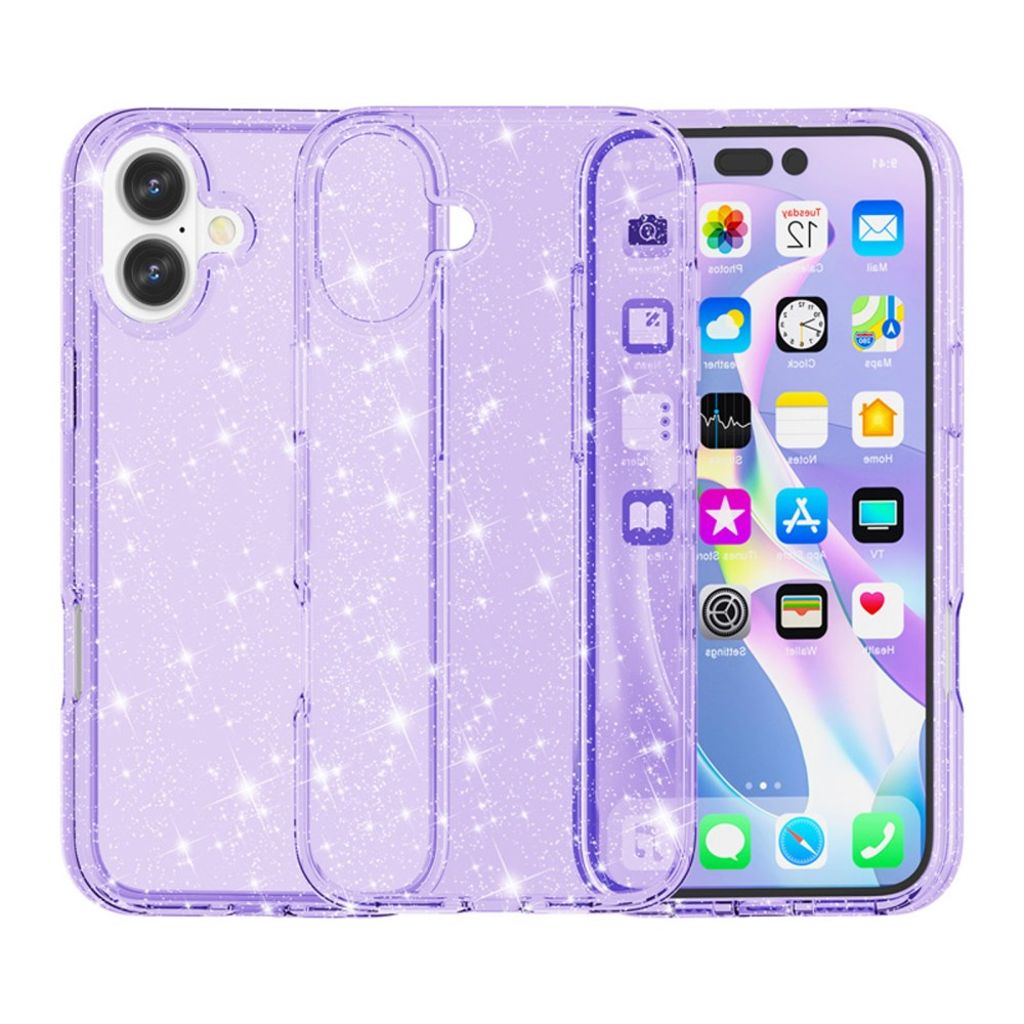iPhone 17 Acrylic Phone Case - Purple