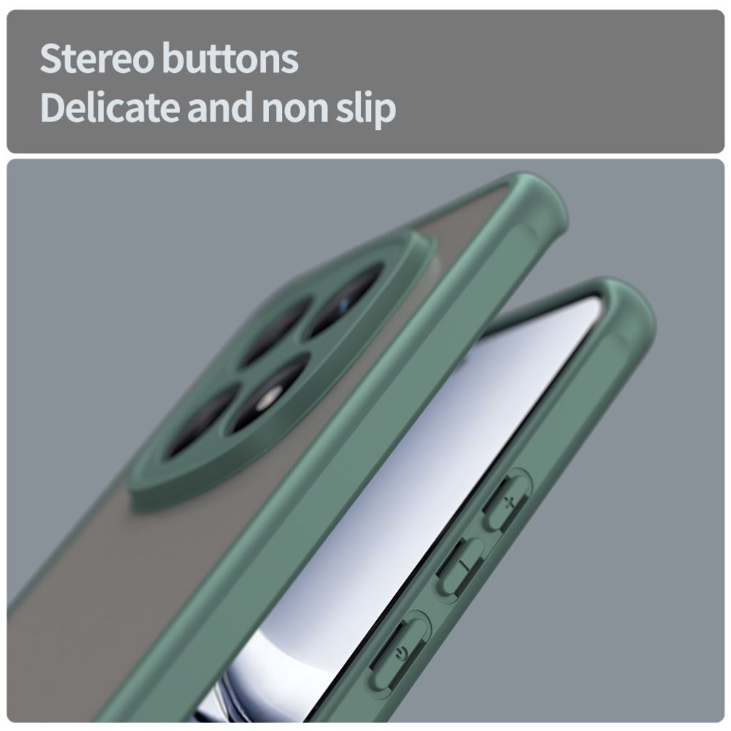 Xiaomi Poco M8 5G/Redmi Note 15 5G/15 4G Deksel Støtsikkert - Grønn