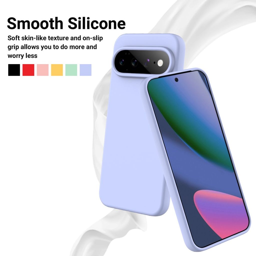 Google Pixel 11 Pro XL Deksel I Silikon - Lilla