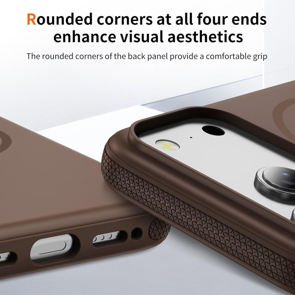 iPhone 18 Pro Max/17 Pro Max MagSafe-kompatibelt Deksel - Brun