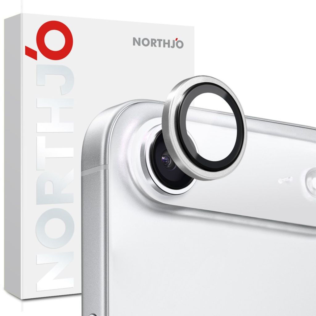 NORTHJO iPhone 17 Air Lens protector 9H - Silver