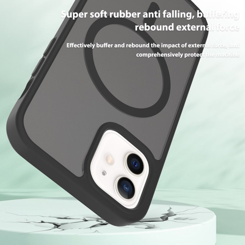 iPhone 12 Pro / 12 Skal med MagSafe - Blå