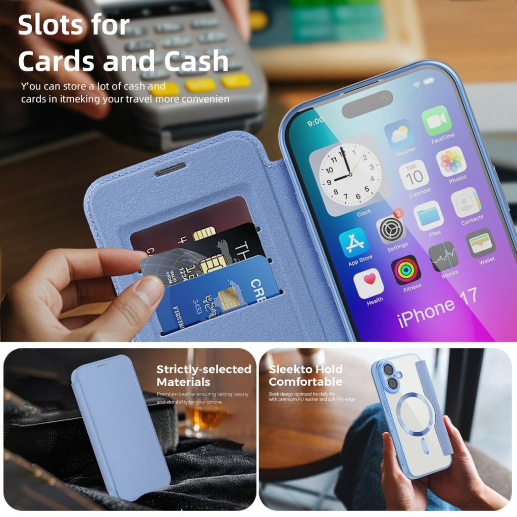 iPhone 17 Cover with MagSafe - Blue