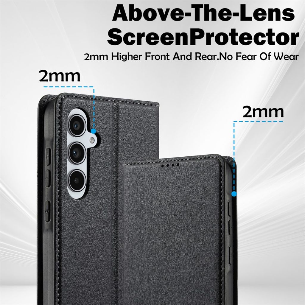 LC.IMEEKE Samsung Galaxy A17 5G Lommeboketui - Svart