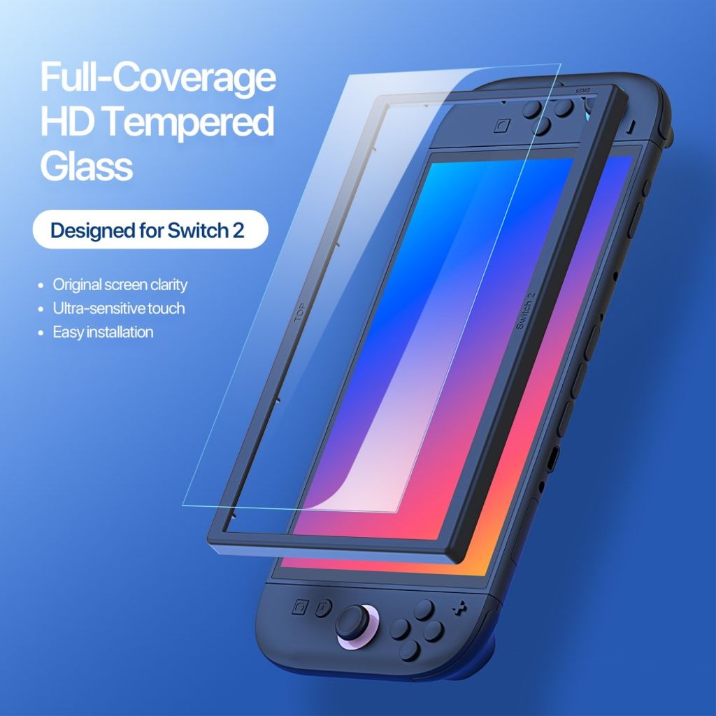 DUX DUCIS Nintendo Switch 2 Screen Protector, 9H, 0.33mm