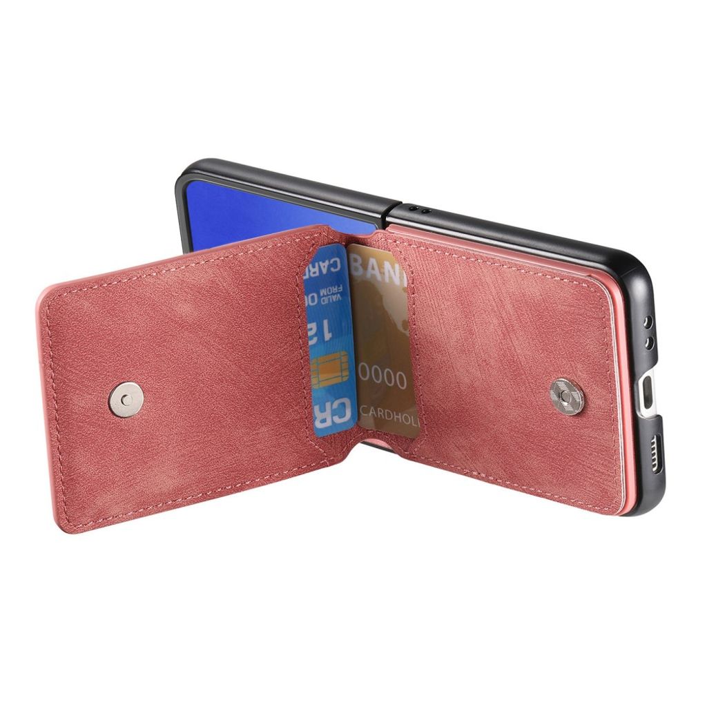 Samsung Galaxy Z Flip7 5G Skal med Ringhållare - Rosa