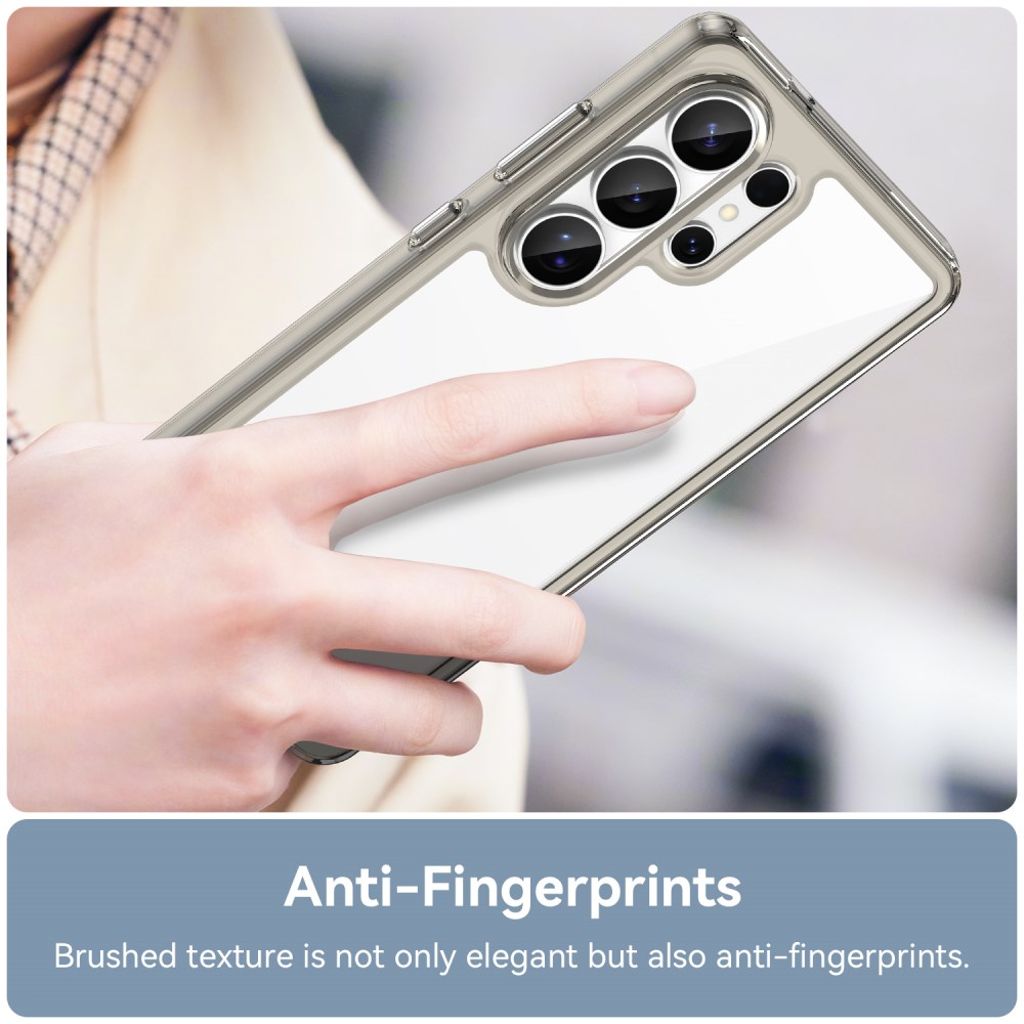 Samsung Galaxy S26 Ultra Acrylic Case - Transparent Grey