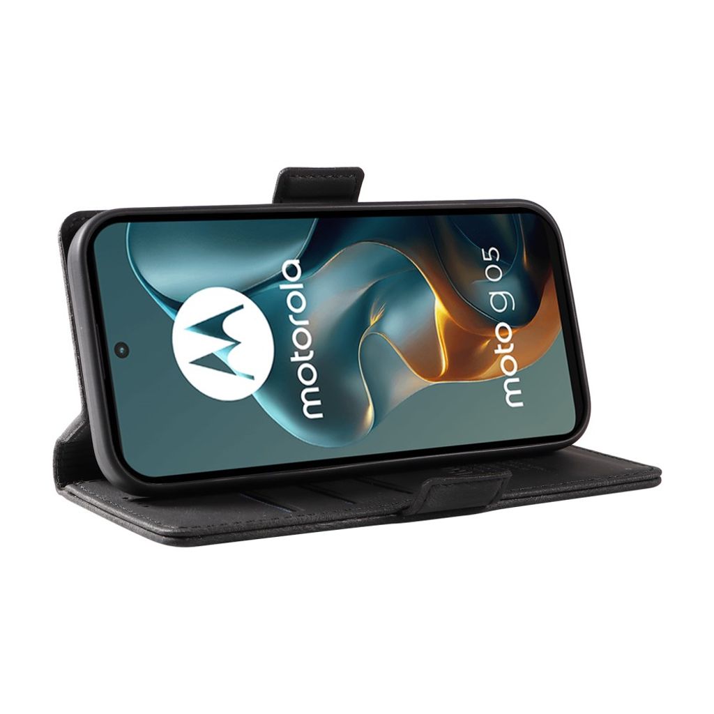 YIKATU Motorola Moto G05 4G Plånboksfodral - Svart