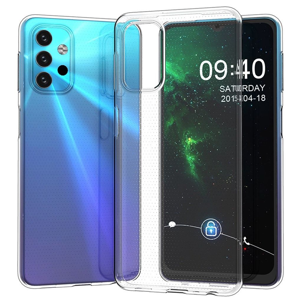 Samsung Galaxy A32 4G kuori – ohut isku- ja naarmusuojattu, läpinäkyvä
