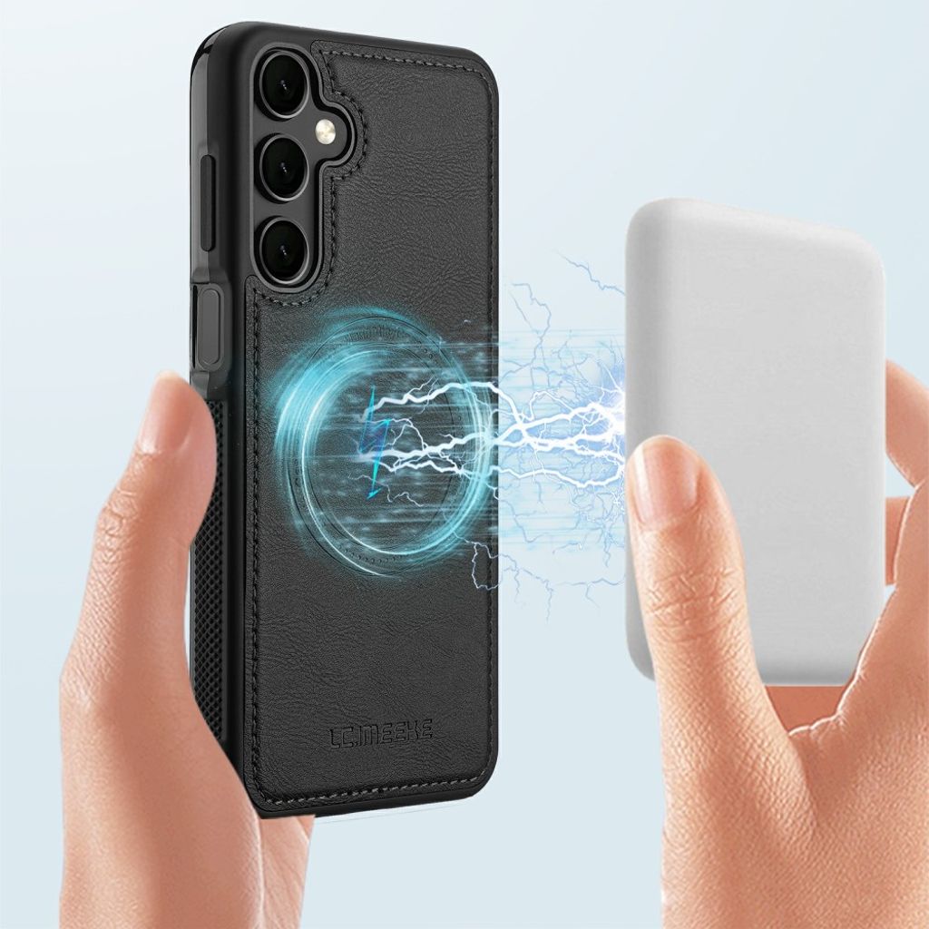 LC.IMEEKE Samsung Galaxy A37 5G MagSafe-yhteensopiva Kuori - Musta