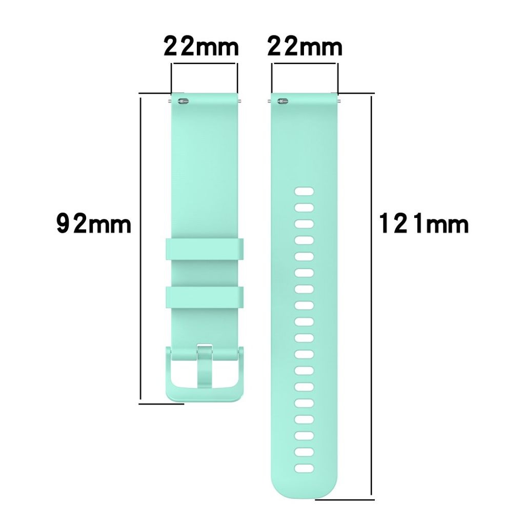 Garmin Forerunner 265 etc. Klockarmband i silikon - Mörkblå