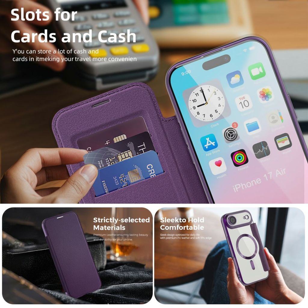 iPhone Air MagSafe Cover - Purple