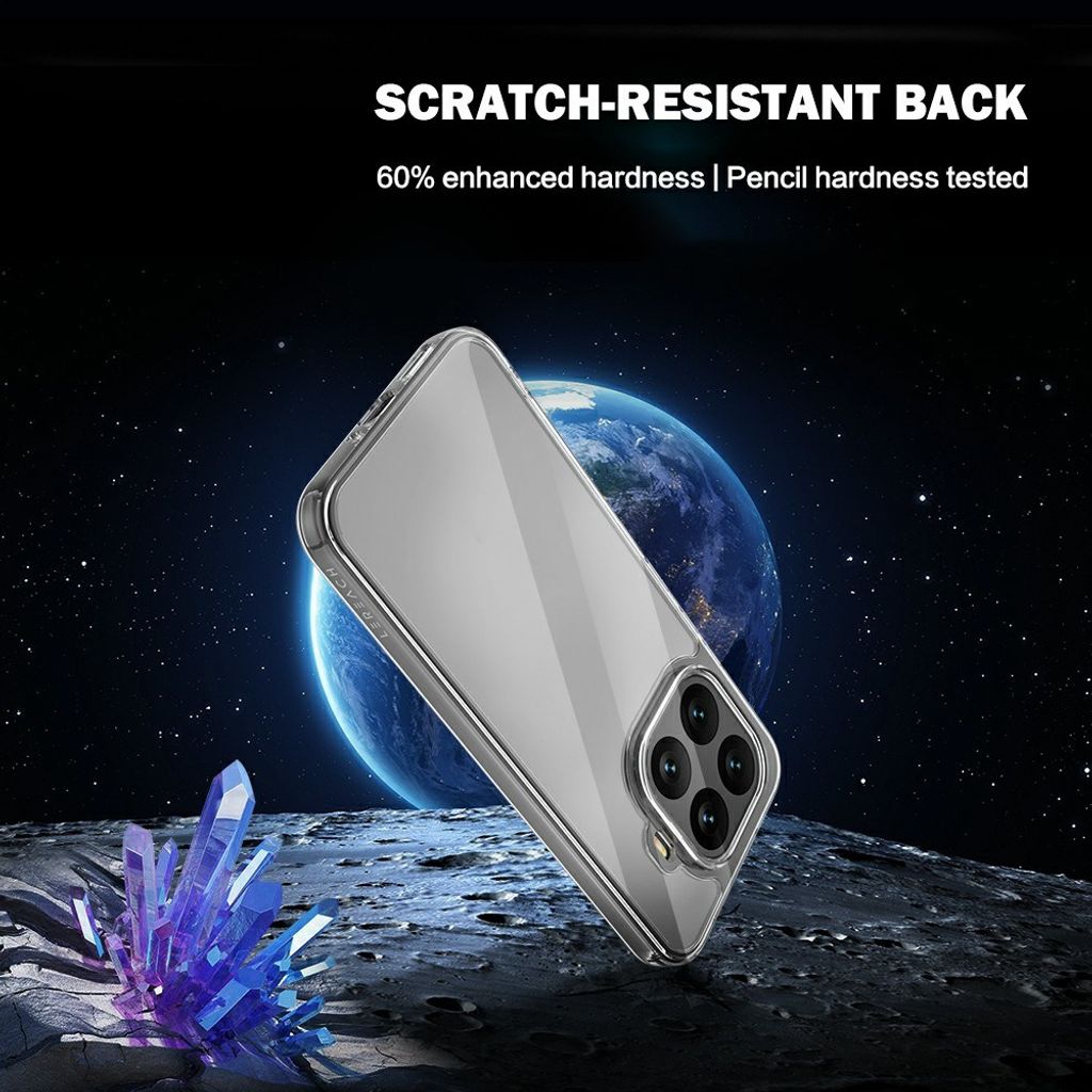 LEREACH Xiaomi 17T Cover med akrylbagsside - Transparent