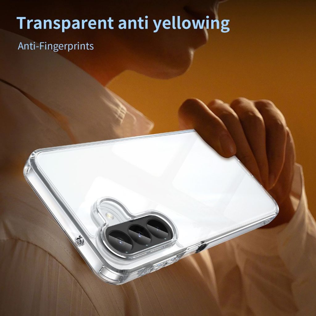 Samsung Galaxy A27 5G Kuori TPU + Akryyli - Läpinäkyvä