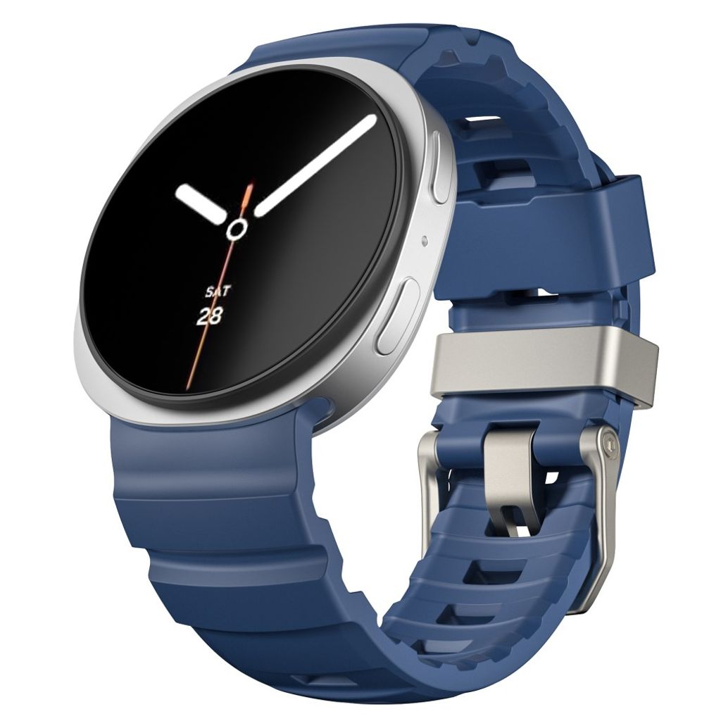 Samsung Galaxy Watch8 44 mm jne. Kellonranneke, Silikoni - sininen