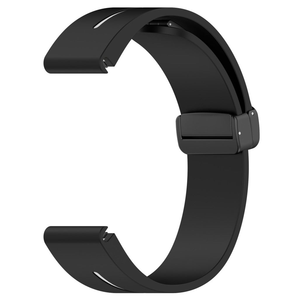 Garmin Fenix 8 51mm Klockarmband i Silikon - Svart, Vit