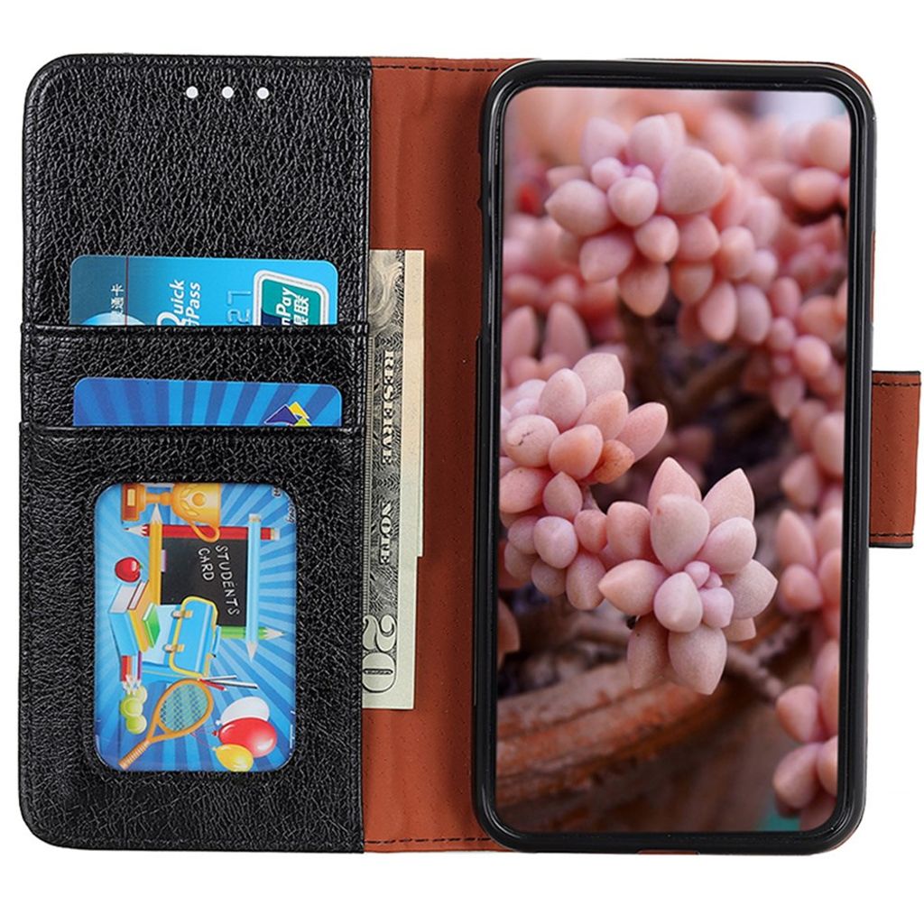 Google Pixel 11 Pro XL Plånboksfodral Konstläder - Svart