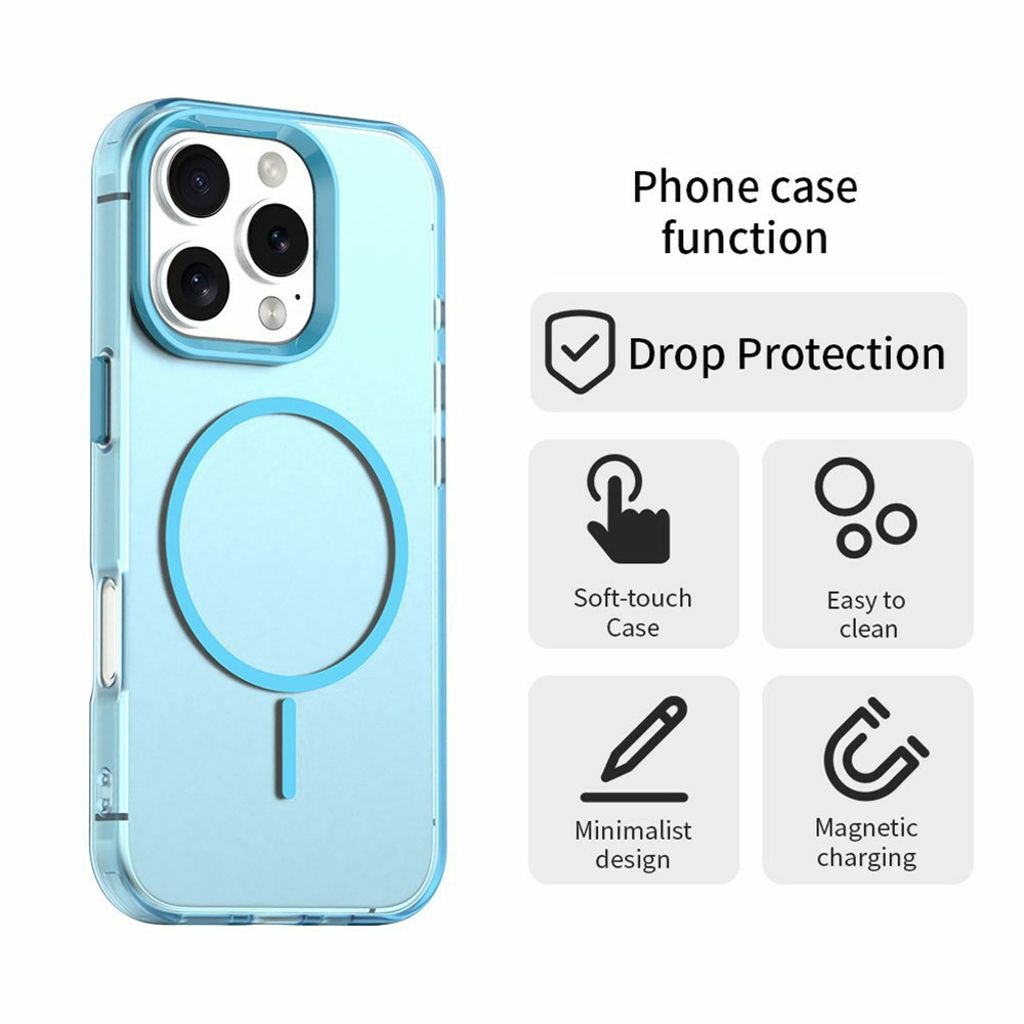 iPhone 16 Pro Deksel med MagSafe - Blå