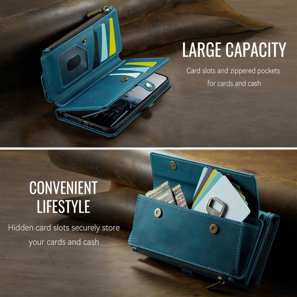 CASEME iPhone 6 Plus / 7 Plus / 8 Plus Fodral - Grön