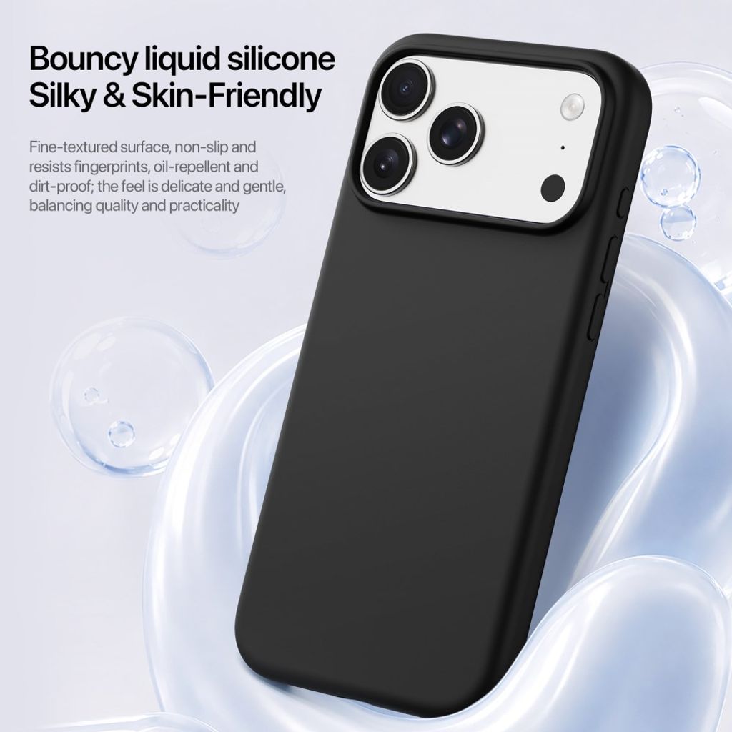 DUX DUCIS iPhone 18 Pro/17 Pro Skal i Silikon - Svart