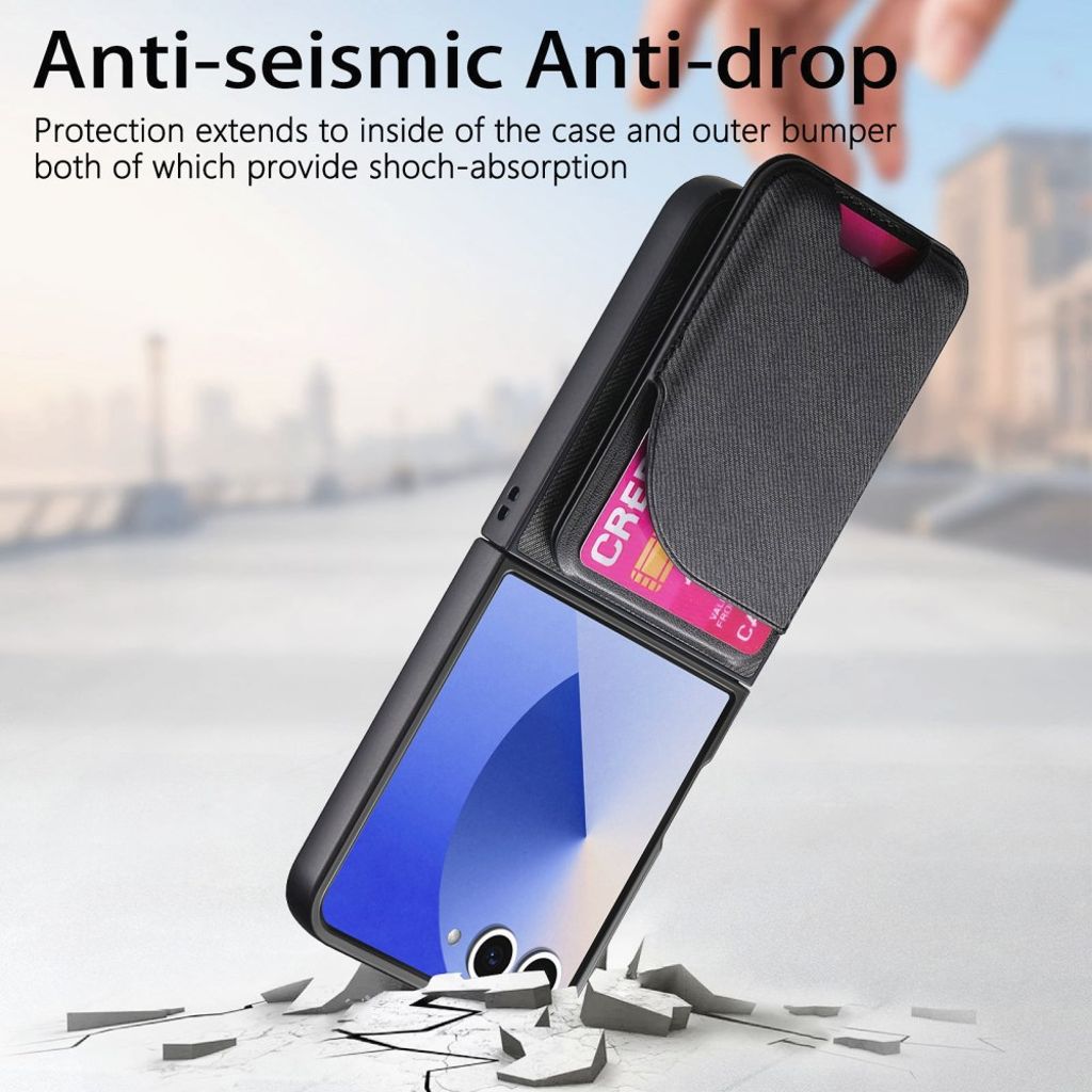 Samsung Galaxy Z Flip7 5G Cover MagSafe kompatibel - Sort
