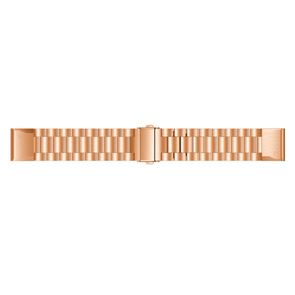 Garmin Fenix ​​​​5X Stainless Steel Watch Strap - Rose Gold