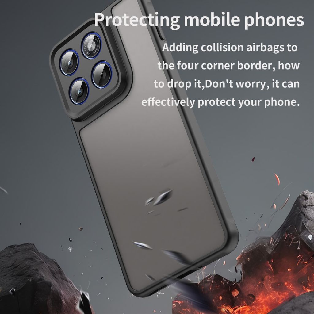 Motorola Edge 70 5G Skal Stötsäker - Svart