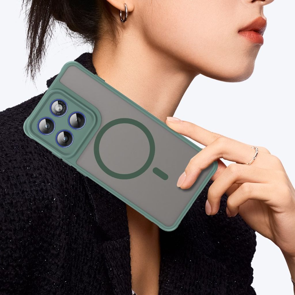 Motorola Edge 70 5G MagSafe Compatible Shock Proof Case - Green