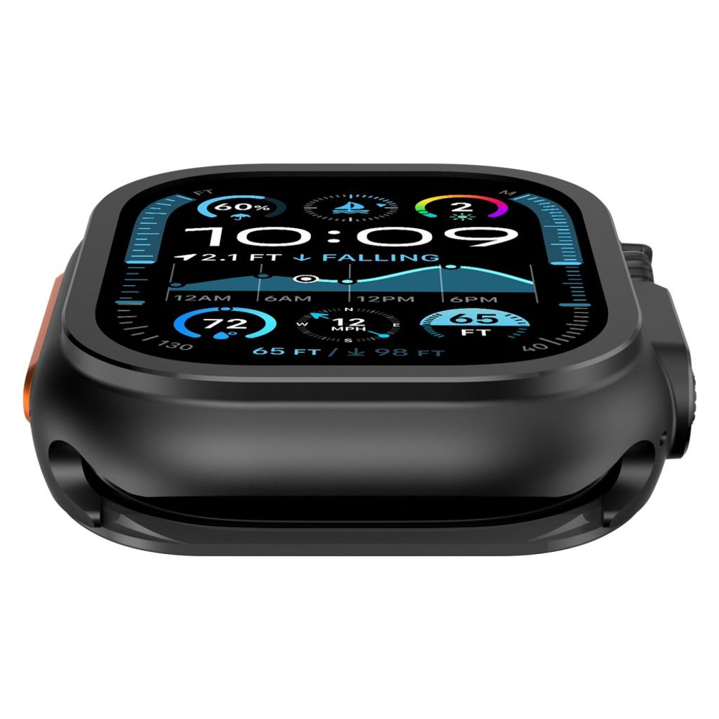 Apple Watch Ultra 3/Ultra 2/Ultra 49 mm deksel til ramme – svart